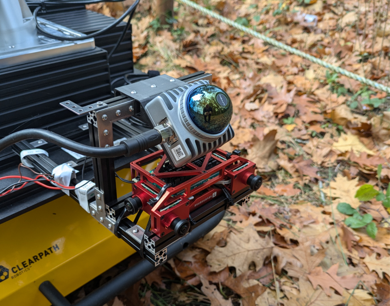 360° Situational Awareness for Mine Detection UGV